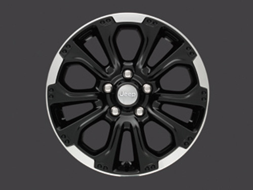 Mopar 18" Black Cast Aluminum Wheel for 2011-2022 Grand Cherokee WK2