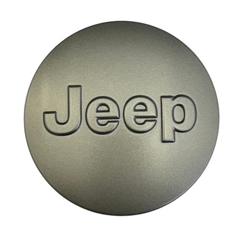 Mopar "Diamond Cut/Forge Polished/Titanium Satin" Center Cap for 2018-2021 Grand Cherokee WK2 & 2019-2023 Cherokee KL
