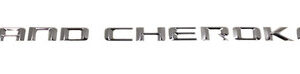 Mopar Chrome Grand Cherokee Badge for 2014-2016 Grand Cherokee WK2