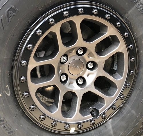 Mopar 17" Rubicon Extreme Recon XR Beadlock Capable Bronze Wheel for 2018-2025 Wrangler JL & 2020-2025 Gladiator JT