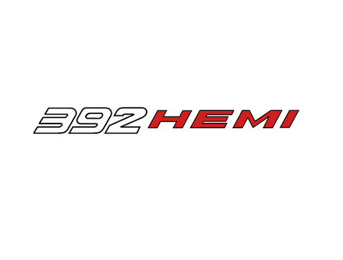 Mopar 392 HEMI Decal for 2011-2022 Grand Cherokee WK2