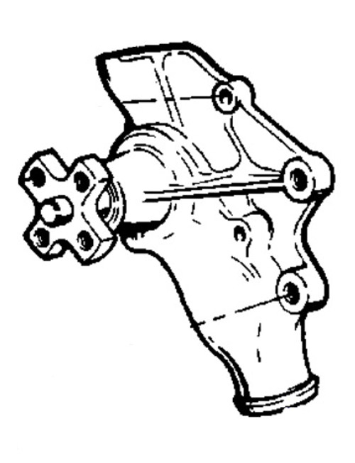 Mopar Water Pump Cherokee 4.0L for 1987-2001 Cherokee XJ