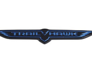 Mopar Black & Blue Trailhawk Badge