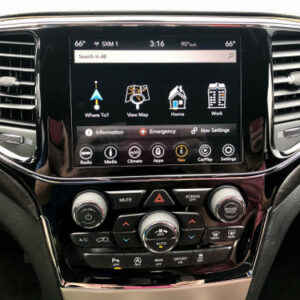 Infotainment 8.4" 4C NAV UAV Radio with Apple Carplay & Android Auto for 2014-2022 Grand Cherokee WK2