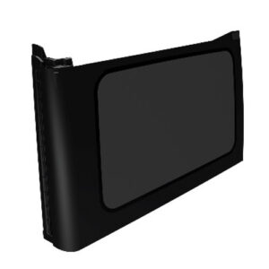 Mopar 4-Door Soft Top Passenger's Side Rear Quarter Window for 2018-2025 Wrangler JL