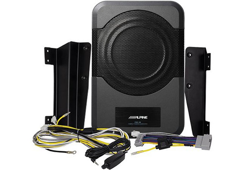 Alpine PWE-S8-WRA 8" Compact Powered Subwoofer System for 2011-2018 Wrangler JK 4-door