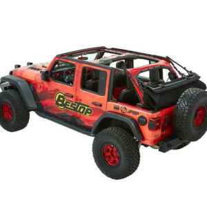 Bestop Trektop Ultra Fastback Convertible Soft Top for 2018-2025 Wrangler JL