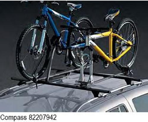 Mopar T-Slot Mounted Bicycle Roof Mount Carrier for 1998-2025 All Jeeps - Image 3