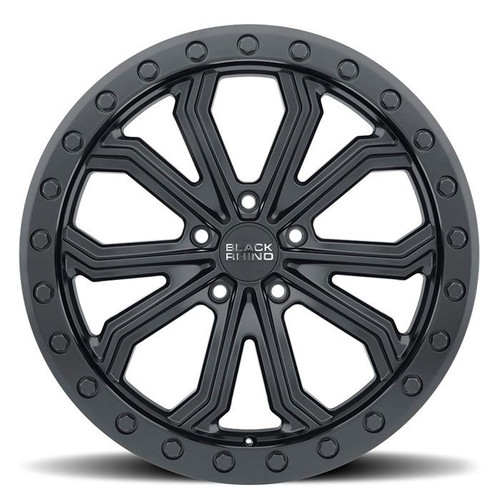 Black Rhino Trabuco Matte Black w/ Black Bolts Wheel for 2011-2022 Grand Cherokee WK2