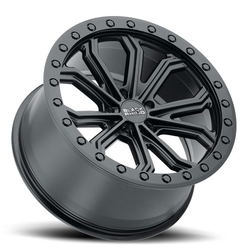 Black Rhino Trabuco Matte Black w/ Black Bolts Wheel for 2011-2022 Grand Cherokee WK2 - Image 3