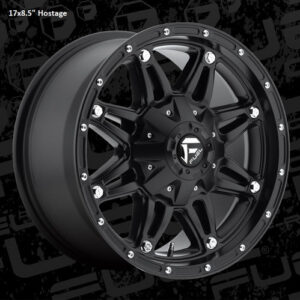 Fuel Off-Road D531 Hostage Matte Black Wheel for 2007-2019 Wrangler JK/JL and 2020 Gladiator JT