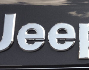 Mopar Chrome Jeep Hood Badge Decal for the 2011-2022 Grand Cherokee WK2