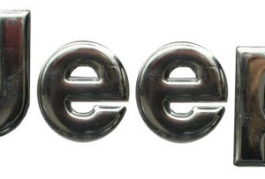 Mopar Chrome Jeep Hood or Tailgate Badge for 2002-2004 Liberty KJ