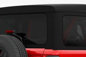 Mopar 4 Door Tinted Replacement Windows (Black Standard Diamond Sailcloth) for 2018-2025 Wrangler JL 4 Door