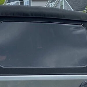 Mopar 2 Door Soft Top Driver's Side Rear Quarter Window for 2018-2025 Wrangler JL