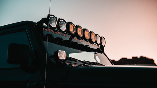 KC Hilites 50" Gravity PRO6 LED 8-Ring Light Bar for 2018-2025 Wrangler JL and 2020-2025 Gladiator JT