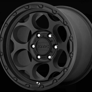 KMC Wheels KM541 Dirty Harry in Textured Black for 2007-2018 Wrangler JK, 2018-2025 Wrangler JL, and 2020-2025 Gladiator JT