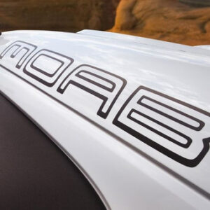 Mopar Moab Hood Decal for 2007-2018 Wrangler JK