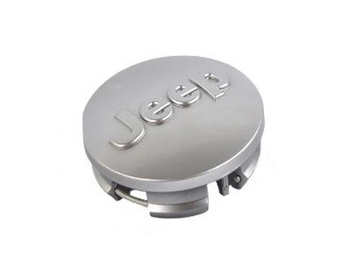 Mopar Silver Wheel Center Cap for Multiple Jeeps