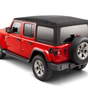 Mopar Soft Top Standard Diamond Sailcloth Fabric for 2018-2025 Wrangler JL 4-Door