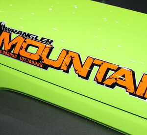 Mopar Mountain Decal for 2007-2018 Wrangler JK