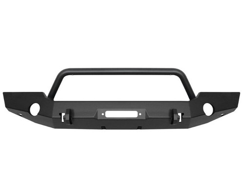 Westin Automotive WJ2 Full Width Front Bumper with Bull Bar for 2007-2025 Wrangler JK/JL and 2020-2025 Gladiator JT