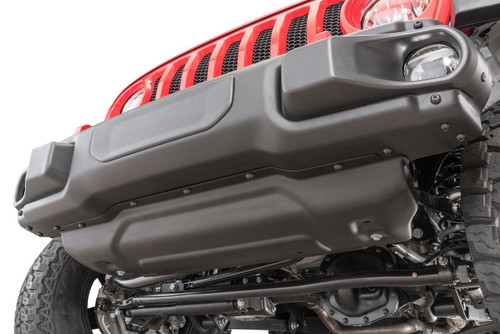 Mopar Rubicon Steel Stubby Front Bumper for 2018-2025* Wrangler JL and 2020-2025* Gladiator JT
